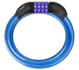 Тросовый кодовый Замок Зубр Профессионал с изменяемым кодом длина троса - 1200 мм d 10 мм 37262-120 