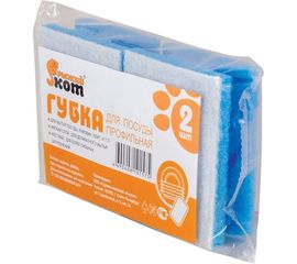 Профильная губка для посуды Рыжий кот 2 шт 002625 
