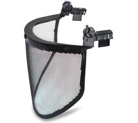 Защитный лицевой щиток с креплением на каске РОСОМЗ КС/Л СТАЛЬ 04416 