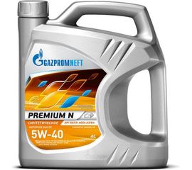 Масло Premium N 5W-40 4л Gazpromneft 2389900144 