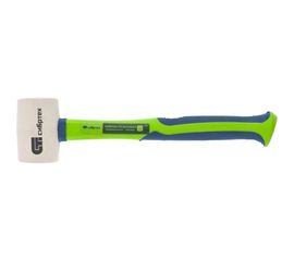 Резиновая киянка, 225г белая резина, фибергласовая рукоятка СИБРТЕХ 11166 