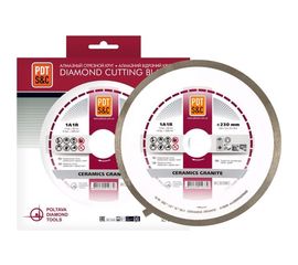 Диск алмазный отрезной Ceramics Granite 820602CRMG 1A1R (230х1.6х10х25.4 мм) ПАИ 4820235010379 