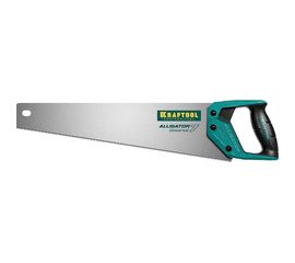 Ножовка KRAFTOOL Alligator 7 универсальная, 450 мм, 7 TPI, 3D зуб, 15004-45_z01 