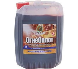 Огнебиозащитный состав Ареал+ ОгнеОплот2 КОЛОР канистра 10 л А-451 