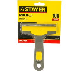 Универсальный скребок STAYER MASTER пластмассовый корпус, 100мм 08515_z01 