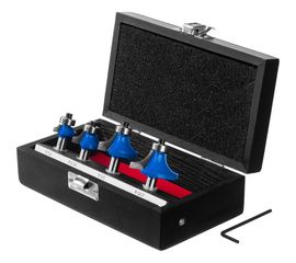 Набор фрез по дереву (4 шт; хвостовик 8 мм) Зубр 28795-H4-2 