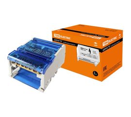 Шина TDM N нулевая на DIN-рейку в корпусе 4х7групп SQ0801-0009 