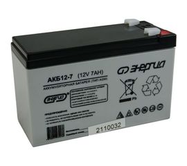 Аккумулятор Энергия АКБ 12-7 Е0201-0019 