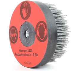 Щетка чашечная (120 мм; M14; P80; полимерный ворс)ОСБОРН 3-109 TAZ120M14H30P80 