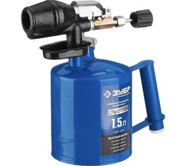 Паяльная лампа с чугунным эжектором ЗУБР ПРОФЕССИОНАЛ САМОТЛОР 1,5 л 40650-1.5_z02 