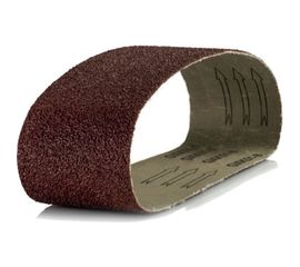 Лента шлифовальная Rodex (№80; 75x533 мм; 10 штук) Bull RBS080 