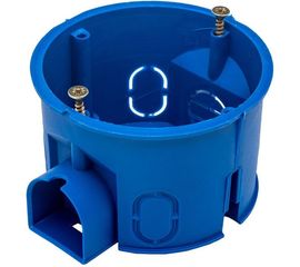 Подрозетник GUSI ELECTRIC с кабель-каналом для сплошных стен 68х45, IP30, евро С3М3 