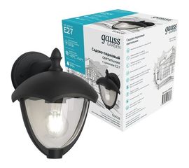 Садово-парковый светильник Gauss Aura на стену вниз, 170-240V / 50Hz GD028 