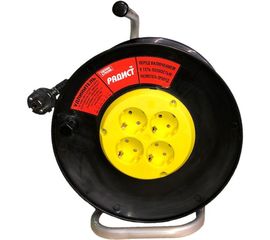 Удлинитель Радист, РБК16 катушка 4 гнезда 10А ПВС 2x0,75 40м 3863 