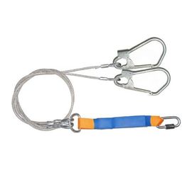 Двойной строп из металлического троса с амортизатором Gigant Строп аБд+Кс исп.3 