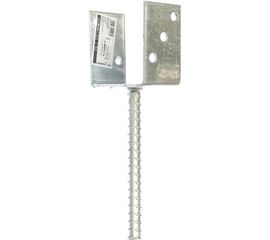 Основание столба GAH ALBERTS U-образный г-оц. 101х60х100х200х4 214289 