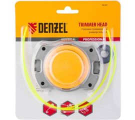 Триммерная универсальная головка алюминий шайба 8 мм 10 мм DENZEL 96363 