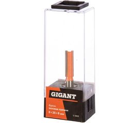 Фреза пазовая прямая (8x25x8 мм) Gigant G-0825 
