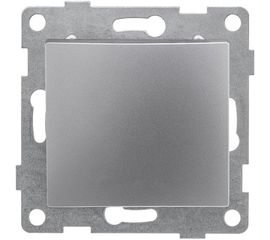 Механизм перекрестного выключателя GUSI ELECTRIC Bravo 1клавиша, СУ, 10А, 250В, серебро С10В7-004 