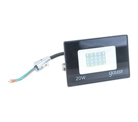 Светодиодный прожектор Gauss Elementary 100W 6600lm IP65 6500К черный ПРОМО 613100100P 