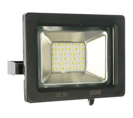 Светодиодный прожектор Gauss LED 30W COB 613100330 