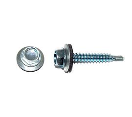 Кровельный саморез с шайбой Kenner EPDM, цинк, 6.3x51, 100 шт. ск6351ф 