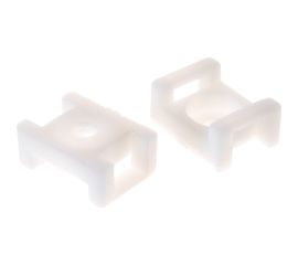 Площадка для крепления стяжки REXANT ПС-2 22x16 мм, белая, упаковка 100 шт. 07-2102 