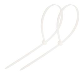 Нейлоновая хомут-стяжка REXANT 80x2,5 мм, белая, упаковка 25 шт. 07-0080-25 