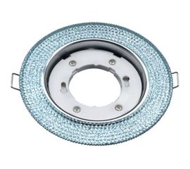 Встраиваемый светильник IN HOME GX53R-R22L-crystal Голубой/Хром 4690612016535 
