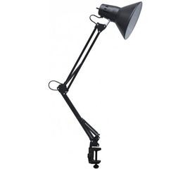 Настольный светильник IN HOME под лампу СНС-13Ч на струбцине 60Вт E27 ЧЕРНЫЙ коробка 4690612012735 