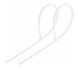 Хомут REXANT nylon 80x2.5 мм 100 шт белый 07-0080 