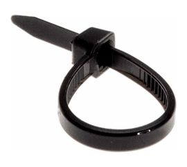 Кабельная нейлоновая хомут-стяжка REXANT 100x3,6 мм, черная, упаковка 100 шт. 07-0101-4 