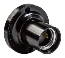 Патрон IN HOME Е27 Ф П-01 Е27 карболитовый потолочный 4690612032238 