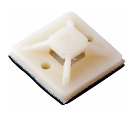 Самоклеящаяся площадка REXANT 20x20 мм, белая, 100 шт. 07-2020 