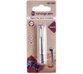 Адаптер для головок Special SDS-plus – SQ 3/8 – 65 мм Monogram 087-485:194 