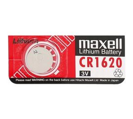 Литиевая батарейка MAXELL CR1620 BL-1 11238400 