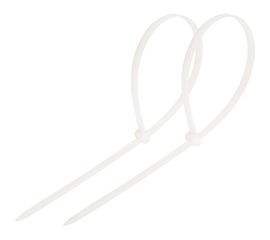 Хомут REXANT nylon 250x4.0 мм 100 шт белый 07-0250 