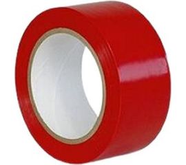 ПВХ лента для разметки Mehlhose GmbH толщина 150 мкм, цвет красный KMSR05033 