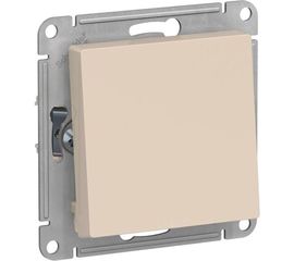 1-клавишный переключатель Schneider Electric AtlasDesign Бежевый сх.6, 10АХ ATN000261 