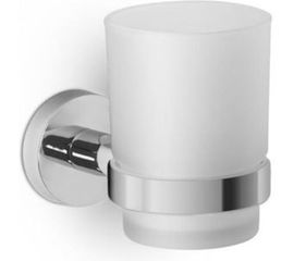 Стакан для зубных щеток SIBO LAZIO стекло, хром SI11101 