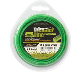 Леска PROFESSIONAL (2.0 мм; 15 м; семиугольник) Rezer 