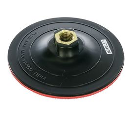 Тарелка опорная пластиковая для УШМ, на липучке, 125 мм, М14 STAYER MASTER 35742-125 