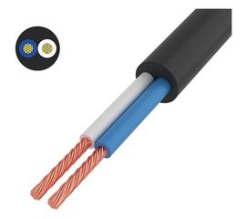 Провод ПВС REXANT 2x0,75 кв.мм черный 20 м ГОСТ 01-8031-20 