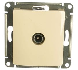 Механизм розетки TV Schneider Electric 1-м GLOSSA 1DB бежевая SchE GSL000291 