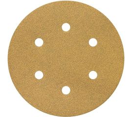 Круг шлифовальный на липучке siaone 1944 (5+1 шт; 150 мм; 6 отверстий; P100) sia Abrasives so6-150-6-100 