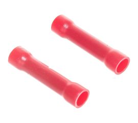 Соединительная изолированная гильза REXANT, L-26 мм, 0.5-1.5 кв.мм, красная 08-0711 