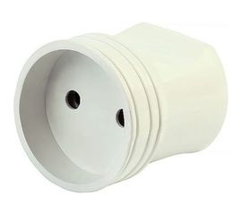 Штепсельное гнездо Smartbuy без заземления белое 10А 250В SBE-10-S02-w 