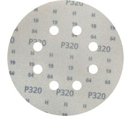 Круг шлифовальный на липучке siaone 1944 (5+1 шт; 125 мм; 8 отверстий; P320) sia Abrasives so6-125-8-320 