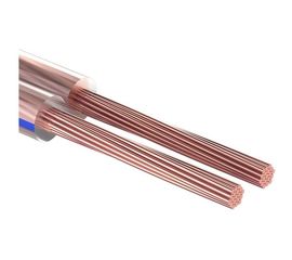 Акустический кабель REXANT 2х0,25 кв.мм прозрачный BLUELINE м. бухта 20 м 01-6201-3-20 