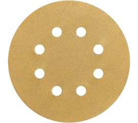 Круг шлифовальный на липучке siaone 1944 (5+1 шт; 125 мм; 8 отверстий; P120) sia Abrasives so6-125-8-120 